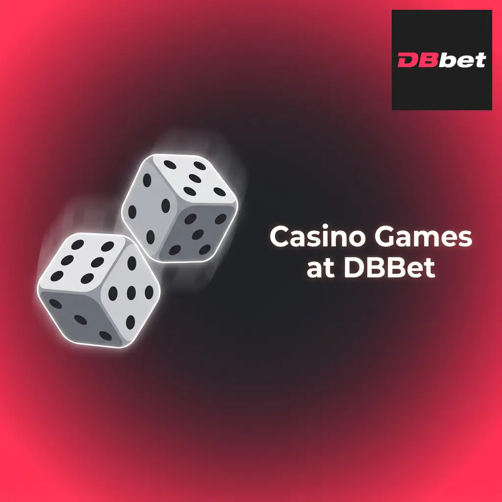 DBBet casino games lobby featuring slots, live dealer tables, baccarat, roulette, poker, and jackpot slots for Indonesian players