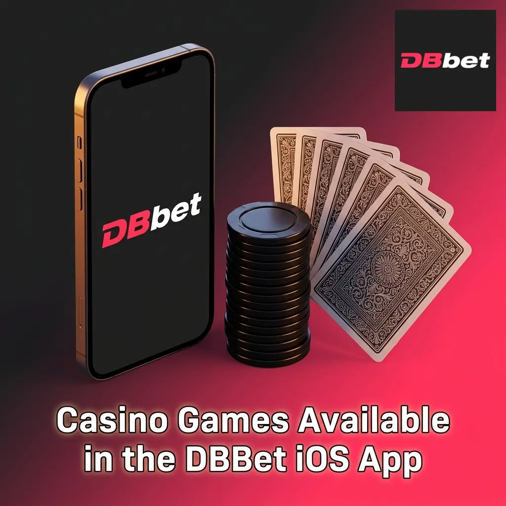 DBBet iOS app casino games including slots, live baccarat, roulette, blackjack, poker, Dragon Tiger, and fishing games