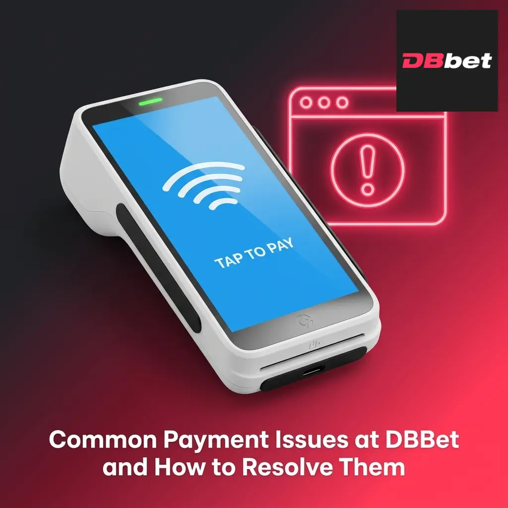 DBBet payment issues guide showing deposit, withdrawal, and verification troubleshooting steps for Indonesia players