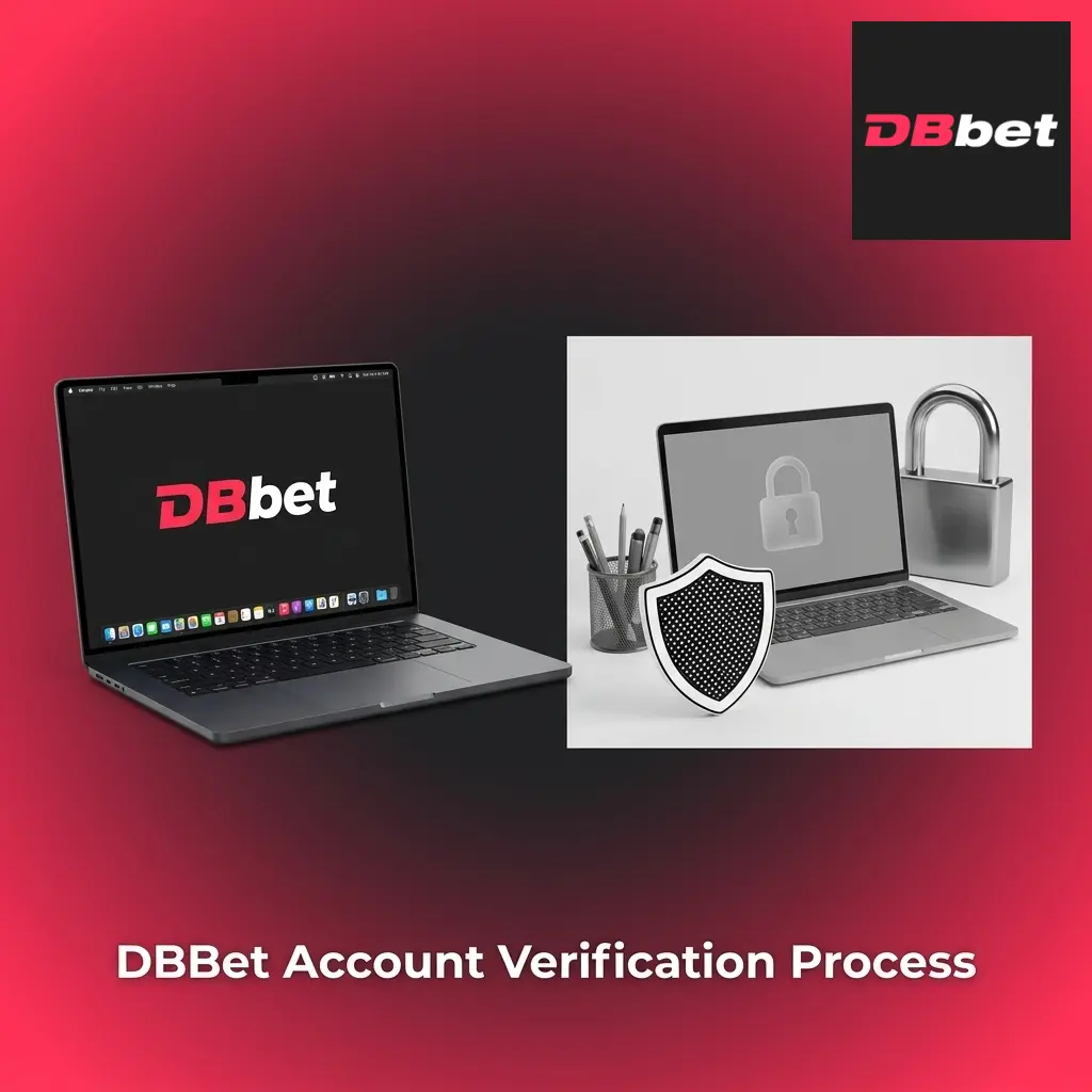 DBBet KYC account verification process showing identity, address, and payment method document submission steps