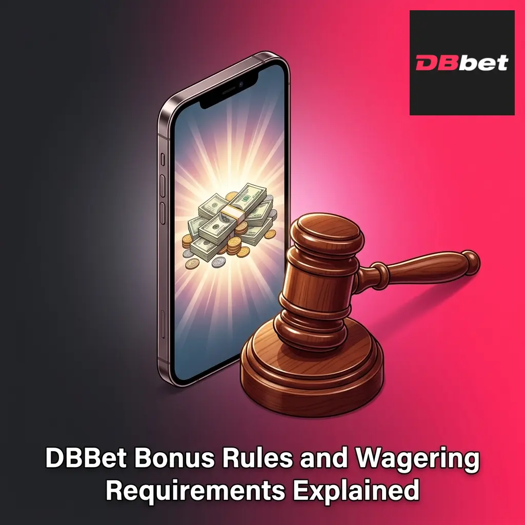 DBBet bonus rules and wagering requirements guide for new players, including 30x rollover and minimum deposit conditions