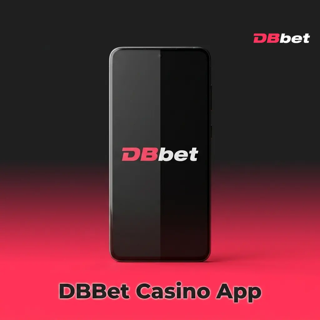 DBBet Casino app interface on Android showing slots, crash games, live dealer tables, and mobile payment options