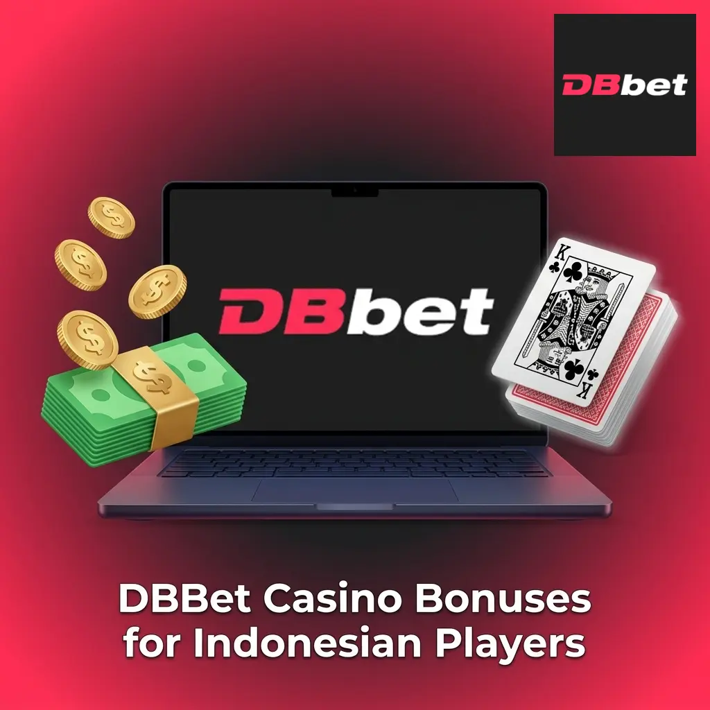 DBBet Casino bonuses for Indonesian players including reload match, cashback, free spins, and daily streak offers