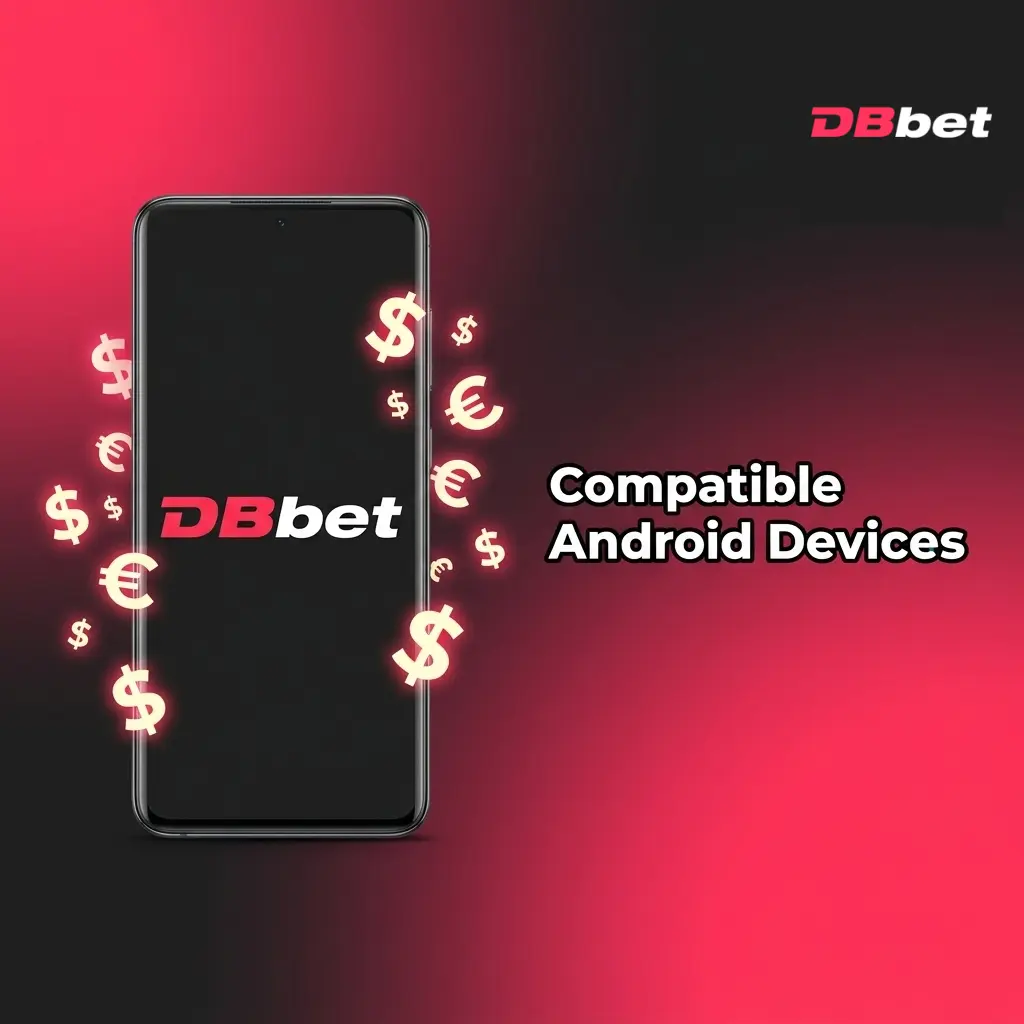 List of Android smartphones compatible with DBBet app including Samsung, Xiaomi, OPPO, Vivo, Realme, Infinix, and Tecno models