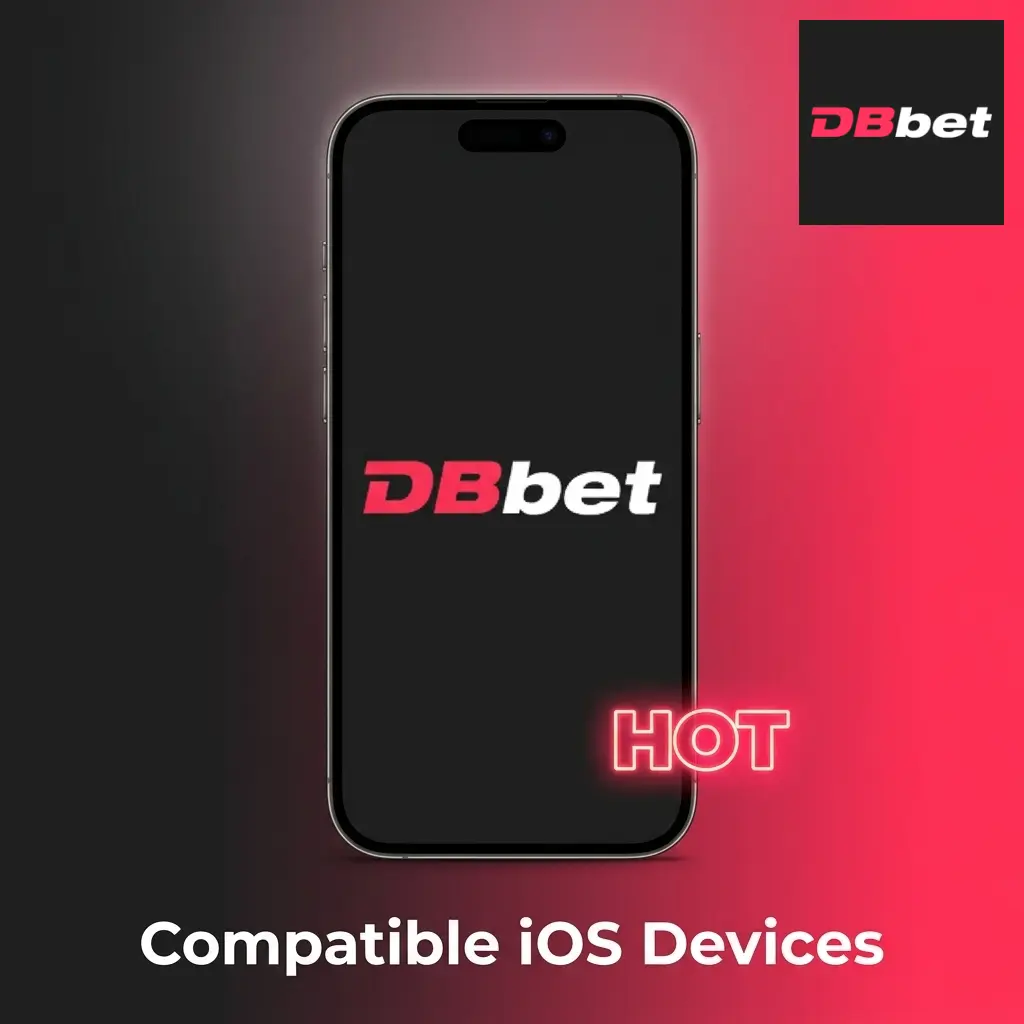 List of compatible iOS devices for DBBet app including iPhone X through 15 series and iPad models from 2018 onward