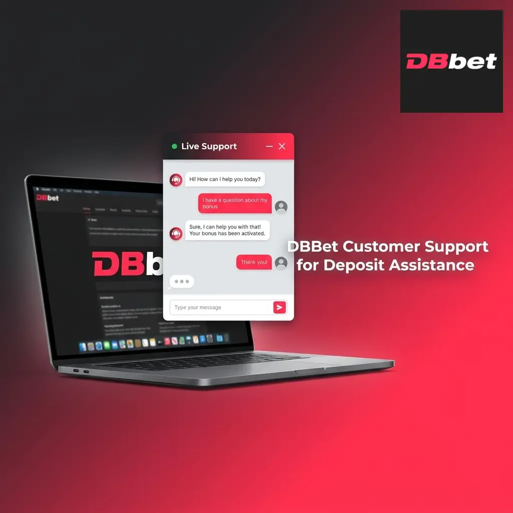 DBBet customer support channels for deposit assistance including live chat, email, Telegram, and Help Centre options