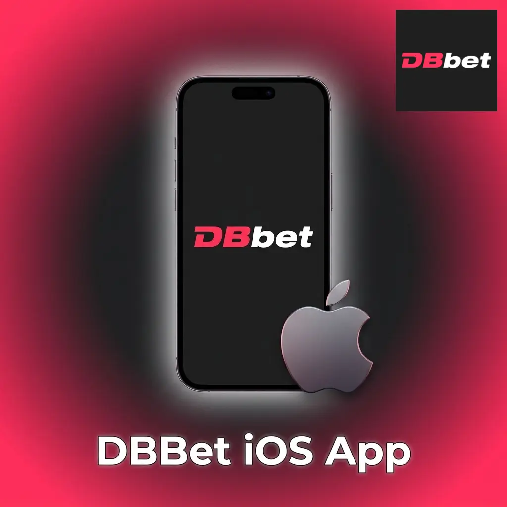DBBet iOS app interface on iPhone and iPad showing sports betting and live casino features available for download