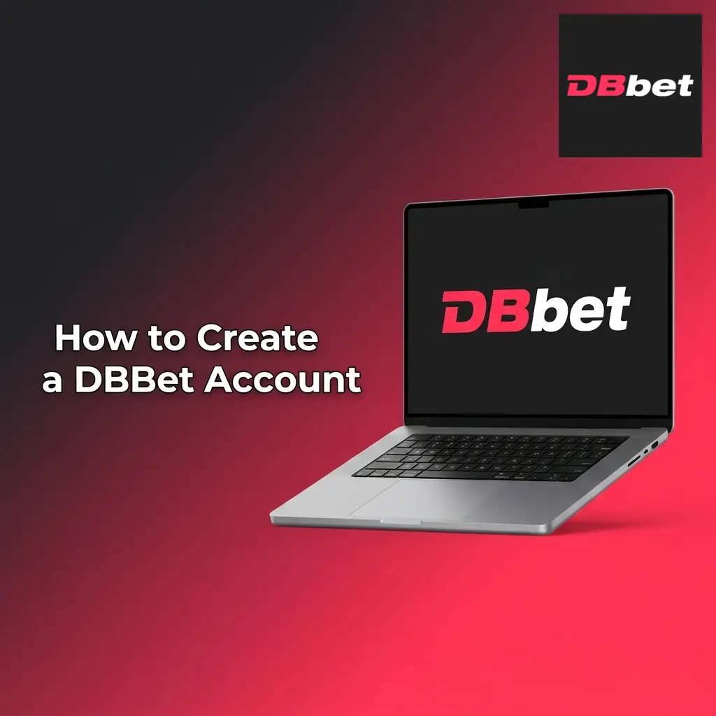Step-by-step DBBet account registration process showing sign-up form, email verification, and first deposit for welcome bonus