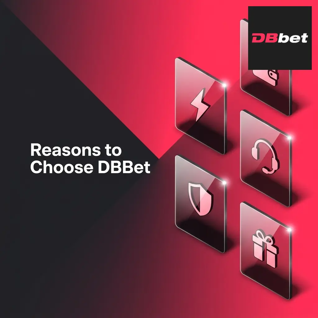 DBBet platform showcasing Curaçao license, 100% deposit bonus, local payments, sports betting, and Android app for Indonesian players
